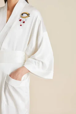 Clearance Sabine Desire Robein Silk Satin Robes
