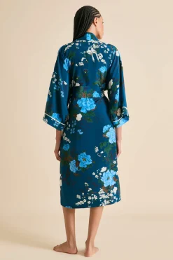 Flash Sale Sabine Tibatant Floral Robein Silk Crêpe de Chine Robes