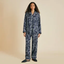 Online Yves Erebus Toile de Jouy Pajamasin Silk Twill Pajamas