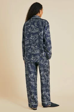 Online Yves Erebus Toile de Jouy Pajamasin Silk Twill Pajamas