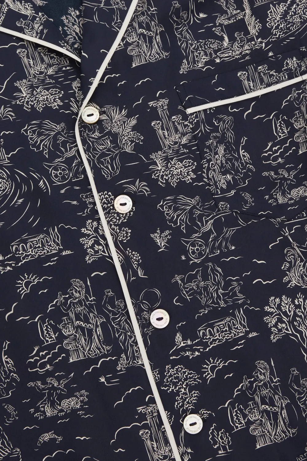 Online Yves Erebus Toile de Jouy Pajamasin Silk Twill Pajamas