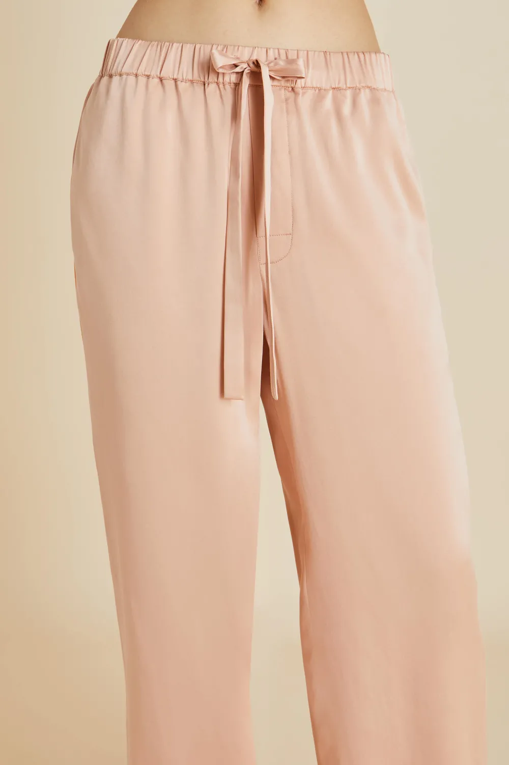 Outlet Yves Shell Pajamasin Sandwashed Silk Pajamas