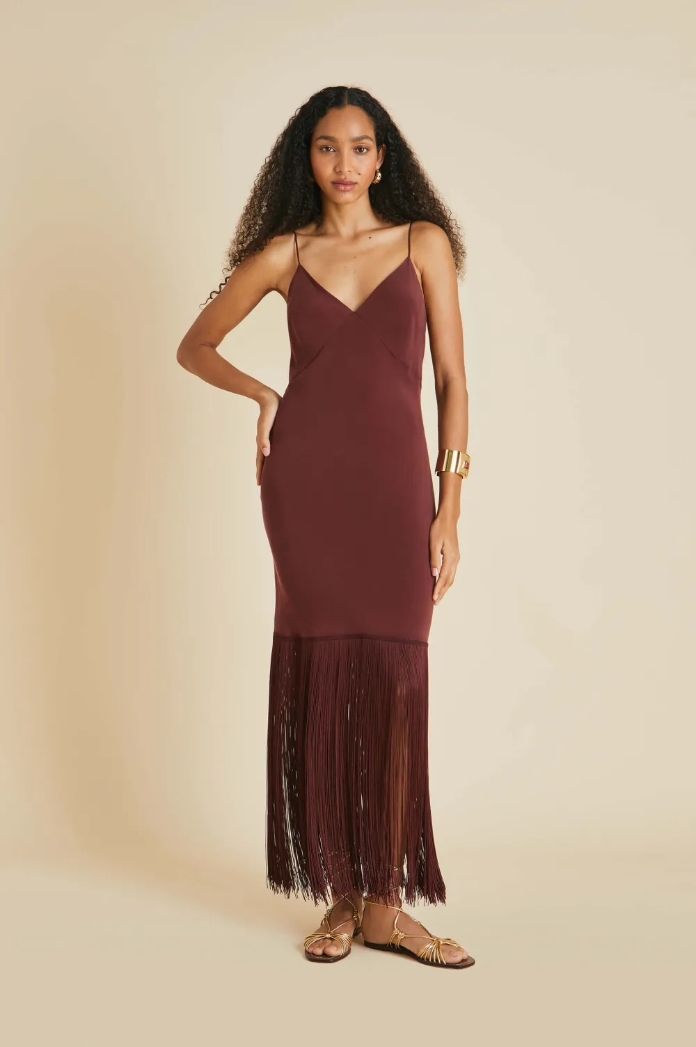 Shop Zoya Slip Dressin Silk Crêpe de Chine Dresses